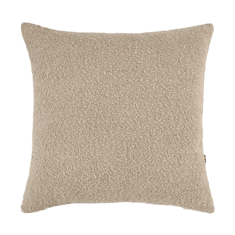 Stock Clearance Rubble Boucle Cushion | Taupe | 45x45cm