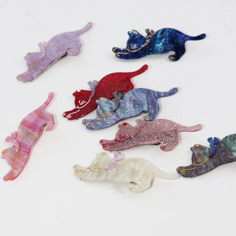 Exclusive Preview Cute cat hairpin yv31009