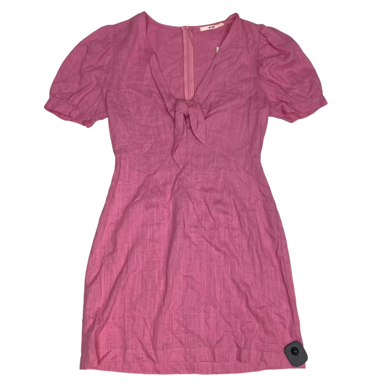 Price Meltdown Dress Casual Short By Mi Ami In Pink, Size: M