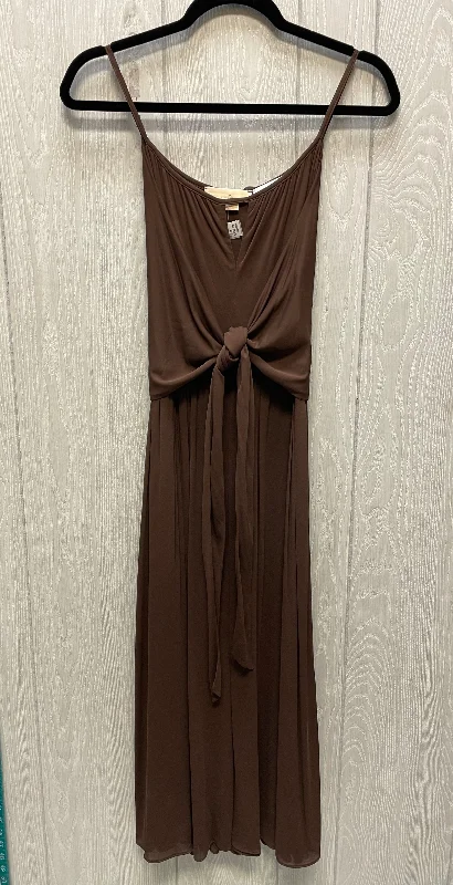 Savings Galore Dress Casual Midi By Michael Kors In Brown, Size: Xs