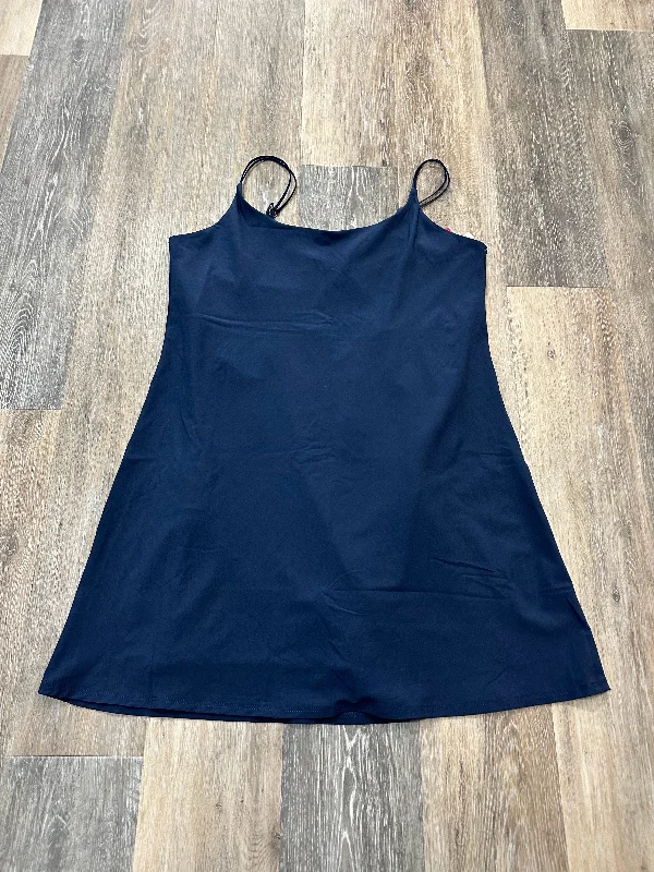 Super Sale Athletic Dress By Abercrombie And Fitch In Blue, Size: L