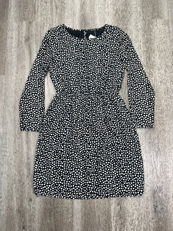 Warehouse Sale Dress Casual Short By J. Crew In Black & White, Size: Xs
