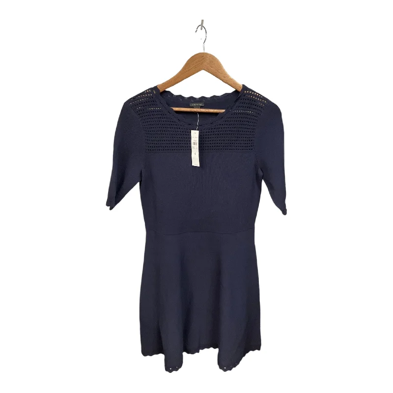 Discount Deals Dress Casual Short By Ann Taylor In Navy, Size: S