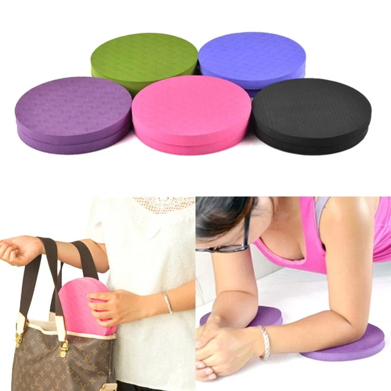 Exclusive Offers Yoganix 1 Pair TPE Portable Anti-slip Cushion Disc Yoga Mat Workout Exercise Fitness