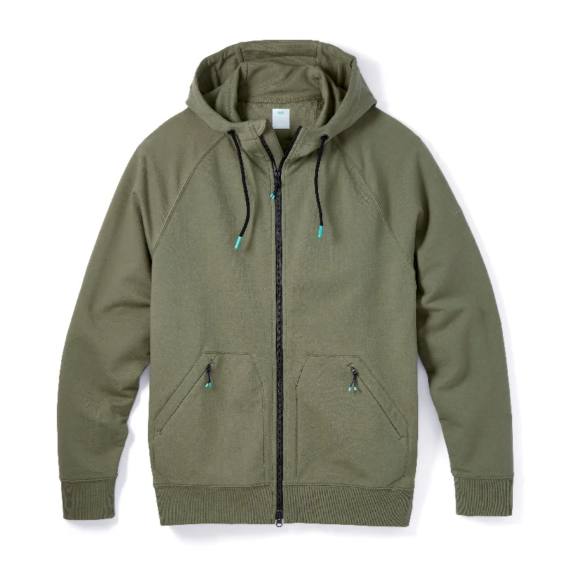 Season Finale Sale ACTive Knit Hoodie in Fatigue
