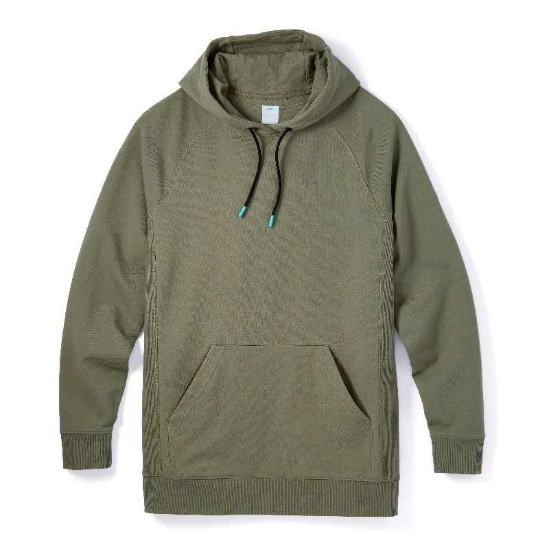 Anniversary Sale ACTive Knit Pullover Hoodie in Fatigue