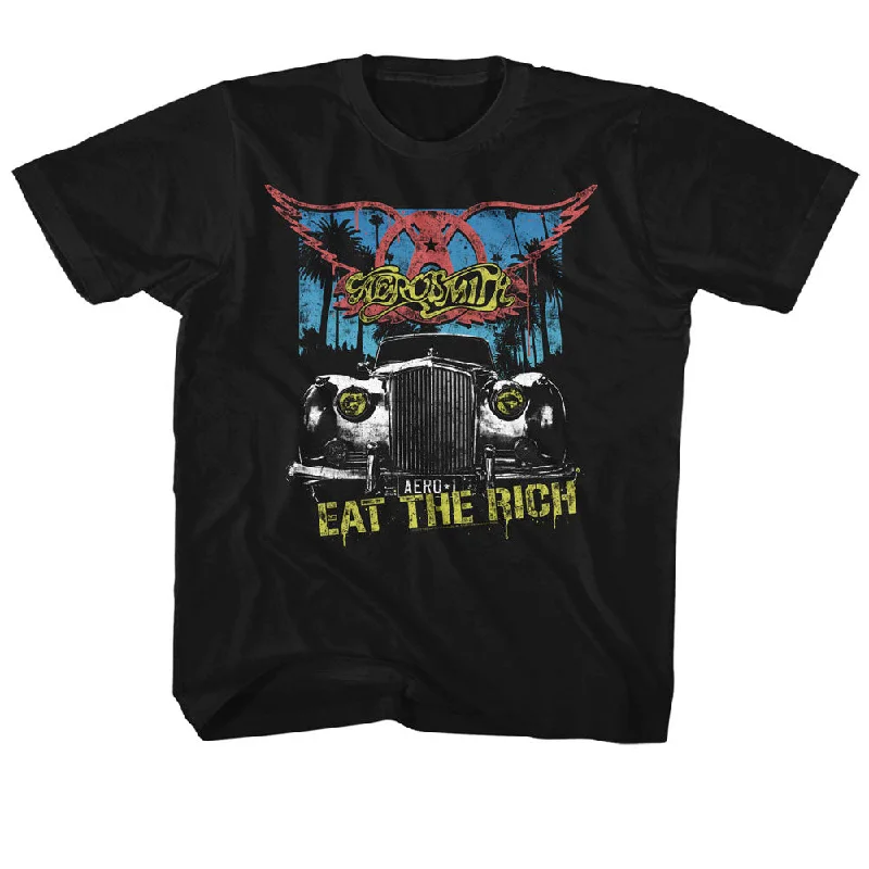 Price Rollback Aerosmith Kids T-Shirt Eat The Rich Tee