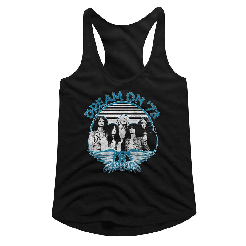 New Deals Aerosmith Ladies Racerback Tanktop Dream On Song Tank