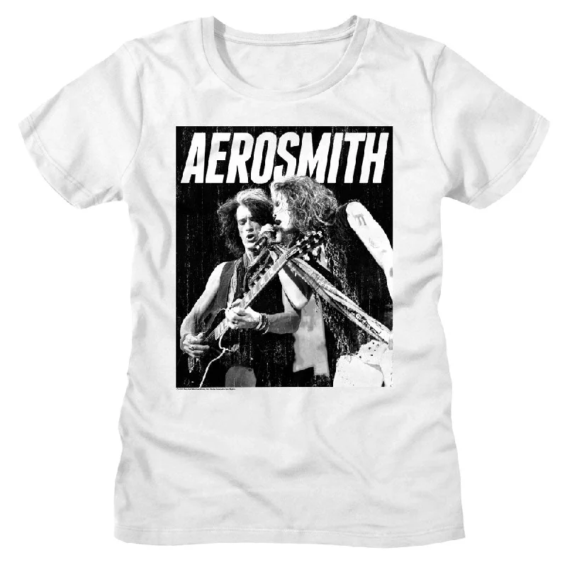 Final Markdown Aerosmith Ladies T-Shirt In Concert Tee