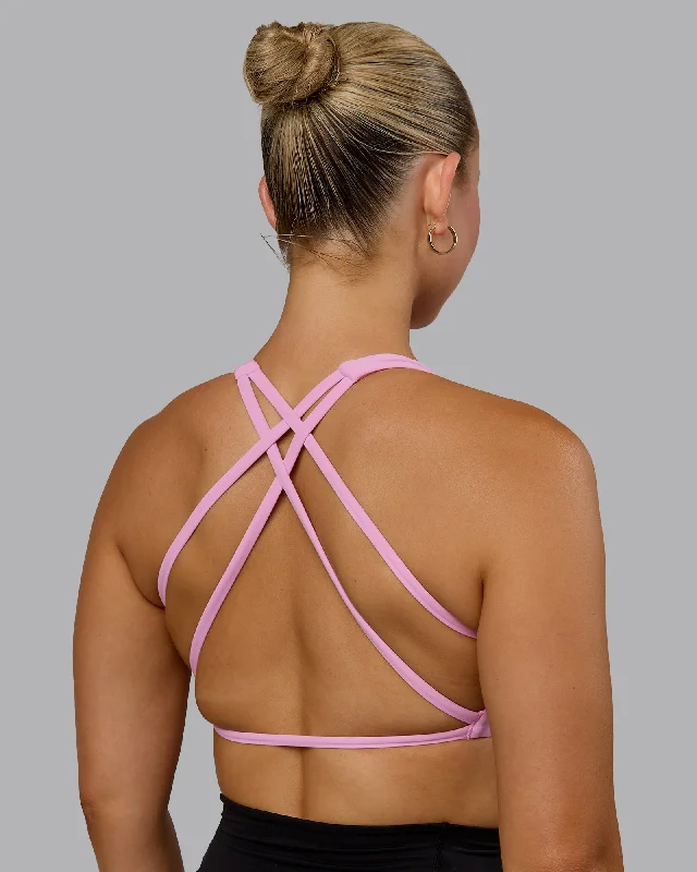 Extra Discounts Aspire Sports Bra - Bubblegum