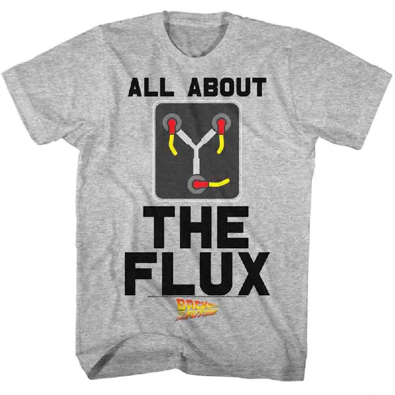Big Savings Back to the Future All About The Flux Grey Tall T-shirt