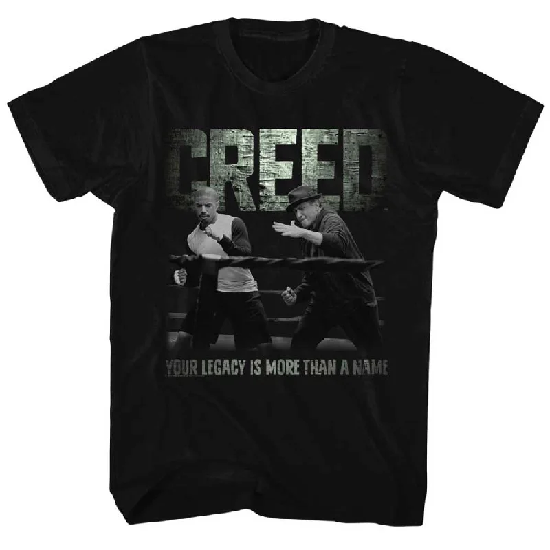 Major Savings Creed Legacy Quote Training Black Tall T-shirt