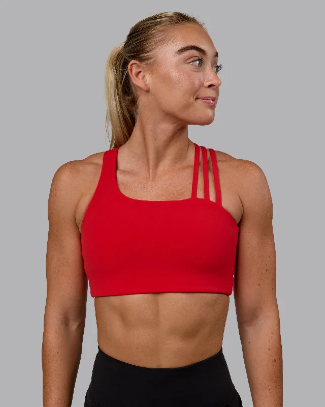 Limited Time Galvanise Sports Bra - Crimson