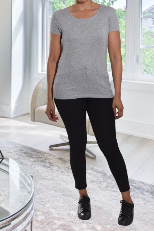Steals and Deals Grey Plain Tee