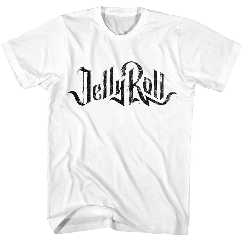 Bonus Savings Jelly Roll Vintage Black Logo White T-shirt
