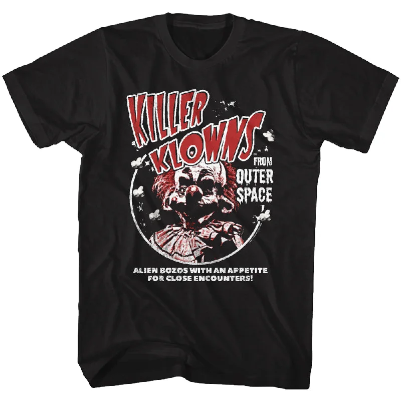 Extra Discounts Killer Klowns From Outer Space Alien Bozos Black Tall T-shirt
