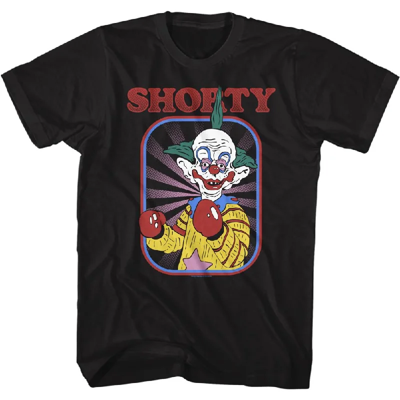 Super Deal Killer Klowns From Outer Space Shorty Black Tall T-shirt