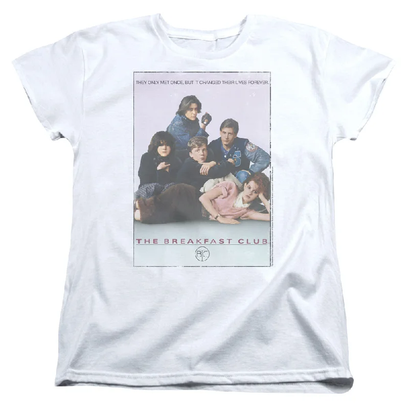 TIME-Limited Offer Ladies The Breakfast Club T-Shirt Poster Shirt