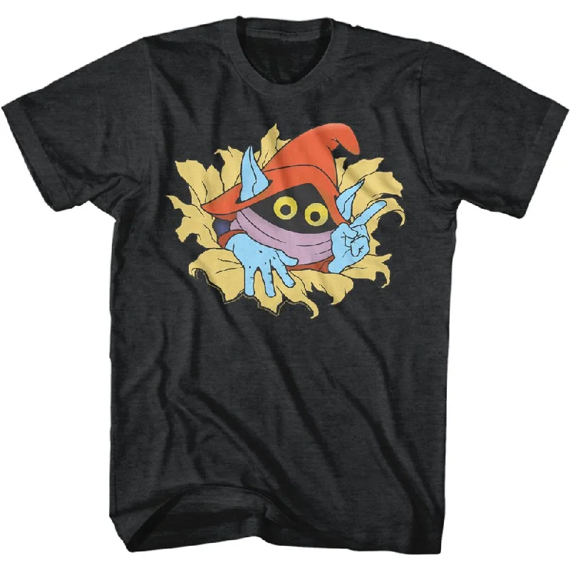 Super Bargain Masters of the Universe Orko Break Through Black Heather Tall T-shirt