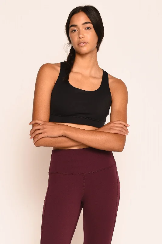Bargain Prices Light-Support Square Neck Strappy Sports Bra