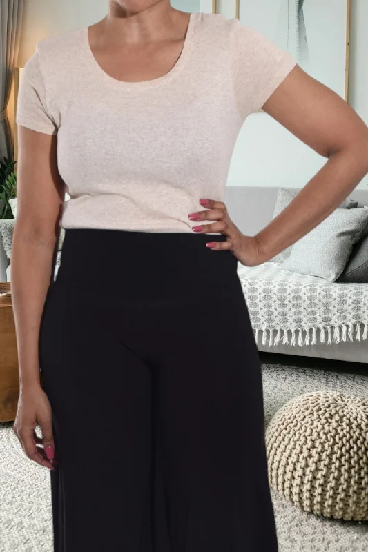 New Markdowns OatMeal Plain Tee