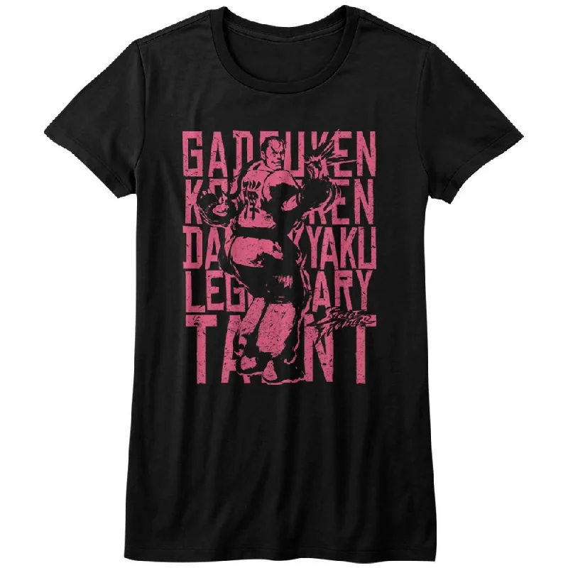 Flash Deals Street Fighter Juniors T-Shirt Legendary Taunt Portrait Tee