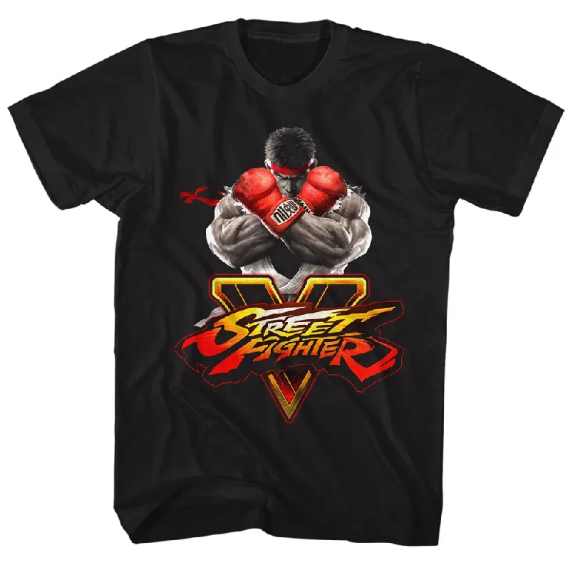 Fantastic Offers Street Fighter V Ryu Black Tall T-shirt