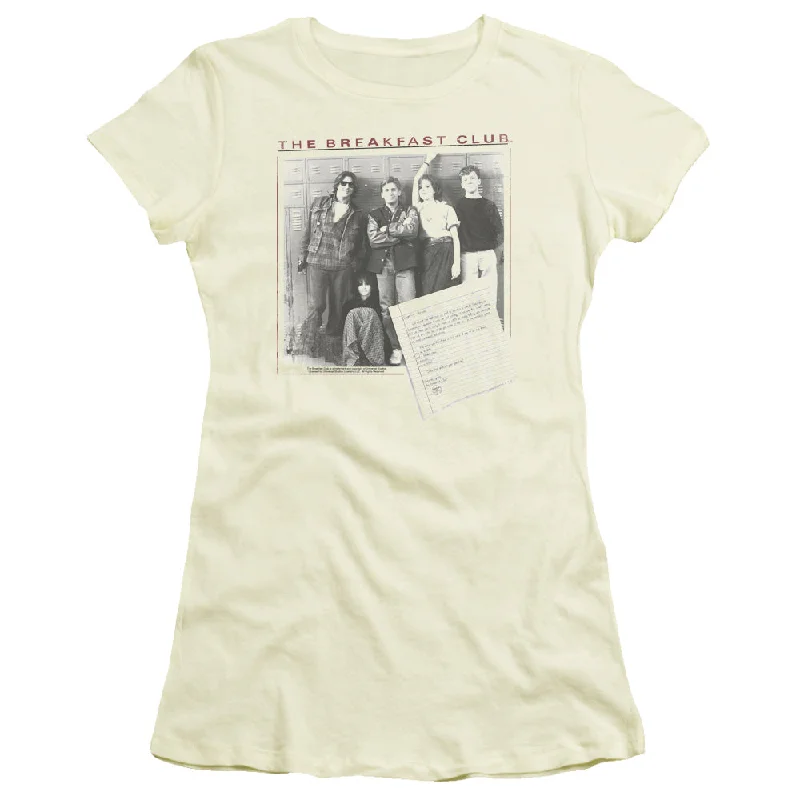 Price Buster The Breakfast Club Classic Photo with Essay Juniors Shirt