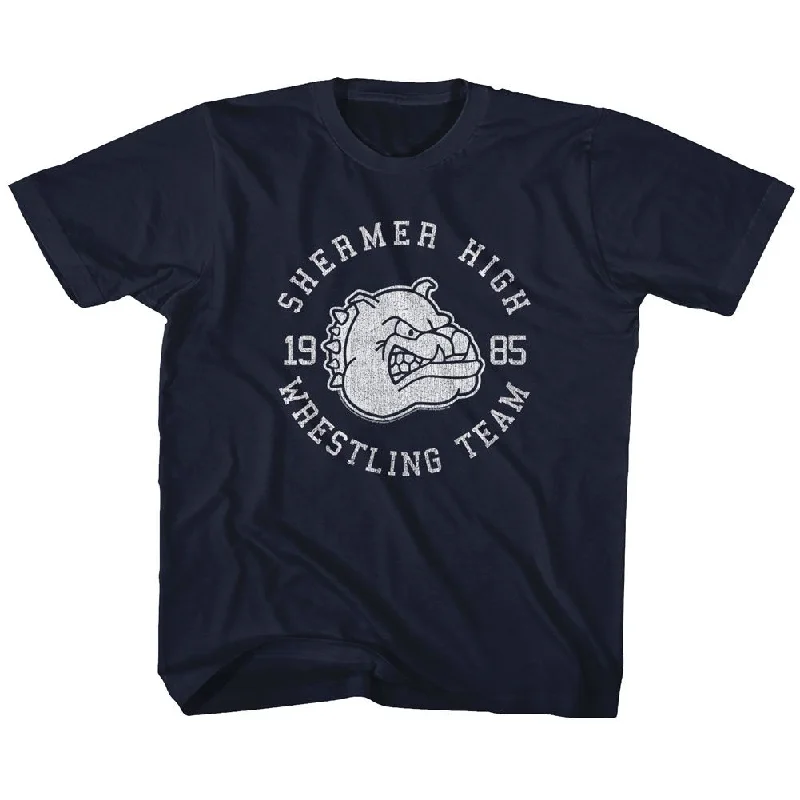 Low Prices The Breakfast Club Kids T-Shirt Shermer High Wrestling Team Tee